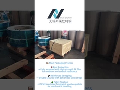 Processus d'emballage en acier