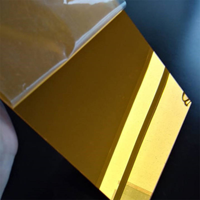 316 a laminé à froid la feuille PVD d'acier inoxydable a enduit, feuille de l'acier inoxydable 4x8 d'AISI 201