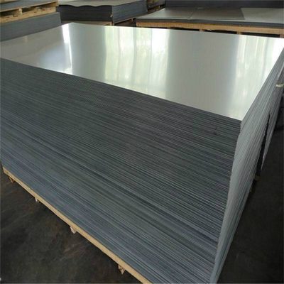 feuille en aluminium 1060 1235, du plat 1050 1070 feuille 6063 T6 en aluminium reflétée