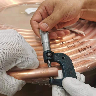 Climatiseur de réfrigération de haute qualité reliant le tuyau de cuivre bobine de crêpe capillaire bobine de cuivre tube de cuivre