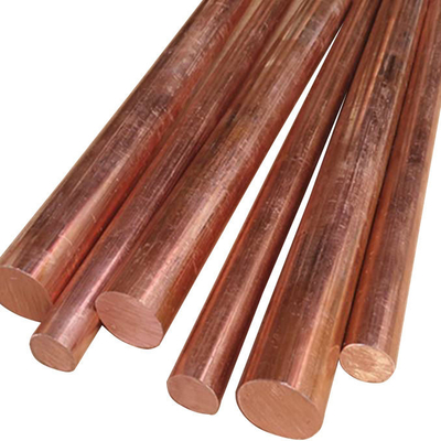 ASTM B187 C12200 Barre ronde de cuivre désoxydée au phosphore Excellente résistance à la corrosion pour les échangeurs de chaleur