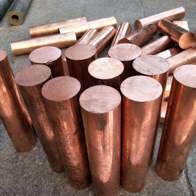 ASTM B187 C12200 Barre ronde de cuivre désoxydée au phosphore Excellente résistance à la corrosion pour les échangeurs de chaleur