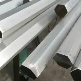 Barre hexagonale en acier inoxydable 304L 3 mm à très faible teneur en carbone.