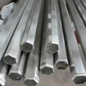 Barre hexagonale en acier inoxydable 304L 3 mm à très faible teneur en carbone.
