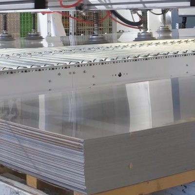 BA 2B laminé à chaud de la longueur de feuille d'acier inoxydable de propriétés mécaniques 1000-6000mm