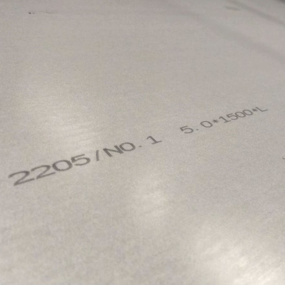 Plaque en acier inoxydable 2205 durable pour les applications industrielles