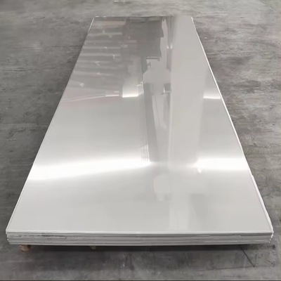 Plaque en acier inoxydable 304 laminée à froid Résistance à la chaleur Pour la décoration de bâtiments