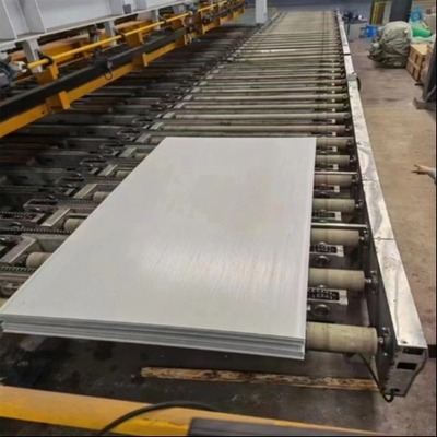 Plaques d'acier inoxydable à surface lisse de haute résistance 201/202/304 dans la production et la fabrication de construction
