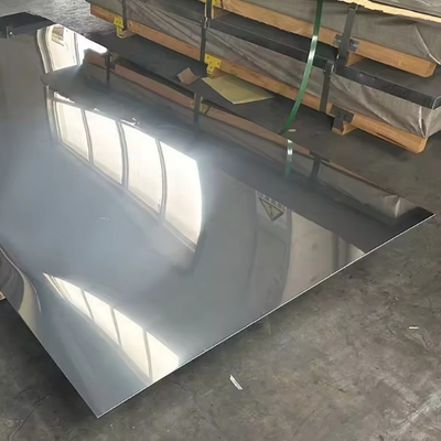 Résistance à la corrosion 8K miroir 316 304 201 430 tôle en acier inoxydable laminée à froid avec une forte plasticité