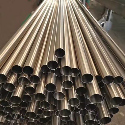 201 316 Pipe décorative en acier inoxydable miroir brossé 316l coupe ronde au laser