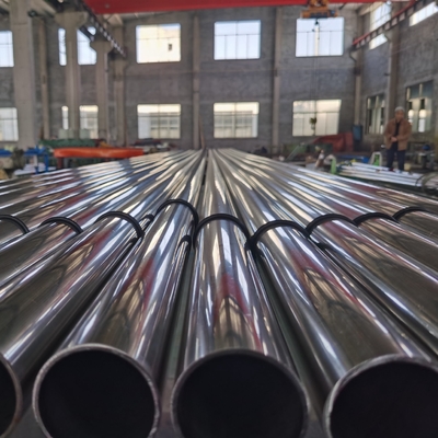 SUS 304 316 316L Pipe en acier inoxydable à polir laminée à froid pour l'industrie légère