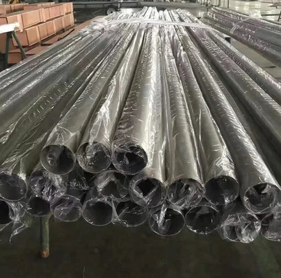 Pipe en acier inoxydable 304 résistant à la corrosion de calibre 16 pour les industries chimiques maritimes
