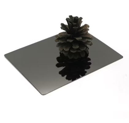 Plaque d'acier inoxydable poli de qualité supérieure haute brillance résistant à la corrosion durable