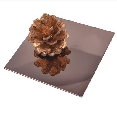 Plaque d'acier inoxydable poli de luxe parfaite pour la décoration intérieure et extérieure haut de gamme