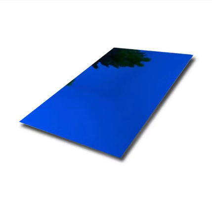 Plaque d'acier inoxydable laminée à surface réfléchissante brillante 317l pour projets décoratifs haut de gamme