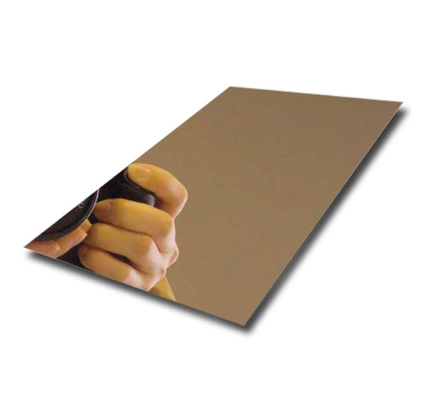 Belle finition miroir 317 plaques d'acier laminées à chaud pour des touches intérieures et extérieures sophistiquées