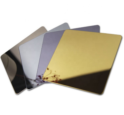 Durable élégant 316 plaque en acier inoxydable laminé à chaud miroir poli comme finition