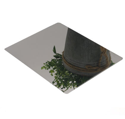 Tôle d'acier inoxydable polie 201 304 316 finition miroir et cheveux laminée à froid plaque d'acier inoxydable pour la décoration de construction utilisation intérieure extérieure avec options de taille et d'épaisseur personnalisées