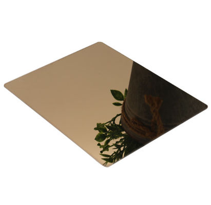 Tôle d'acier inoxydable polie 201 304 316 finition miroir et cheveux laminée à froid plaque d'acier inoxydable pour la décoration de construction utilisation intérieure extérieure avec options de taille et d'épaisseur personnalisées