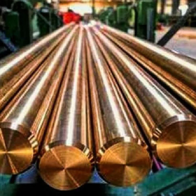 Matériau de cuivre résistant à la corrosion C2100 C21000 Cuzn5 CZ125 H95 Barre de cuivre solide