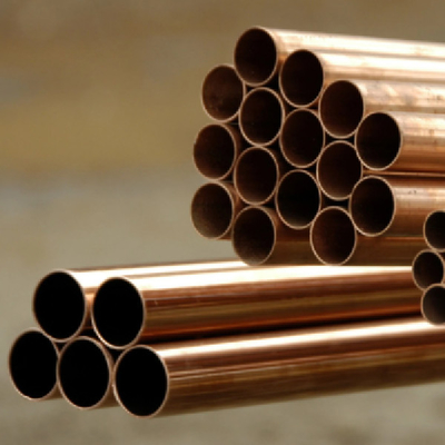 C10400 C10500 C10700 EN H62 H65 H68 Tube droit en métal sans soudure/tuyau en cuivre OD 1/2 "3/4" Tubes ronds en cuivre