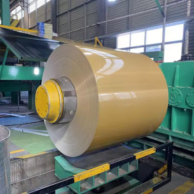 RAL Color PVDF Coated PPGI Galvanized Steel Coil with Z275 Zinc Coating for Roofing and Wall Cladding