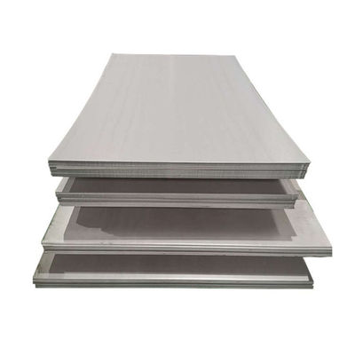 Plaques d'acier inoxydable à surface lisse de haute résistance 201/202/304 dans la production et la fabrication de construction