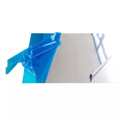Le PVC a enduit 6063 polis le plat qu'en aluminium a reflété 6061 la feuille 1050