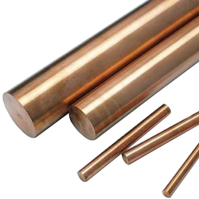 Matériau de cuivre résistant à la corrosion C2100 C21000 Cuzn5 CZ125 H95 Barre de cuivre solide