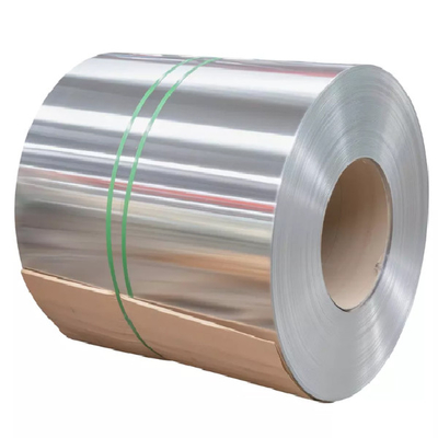 Longueur 1000 mm-6000 mm Coil laminé à froid en acier inoxydable Épaisseur 0,3 mm-3,0 mm En construction