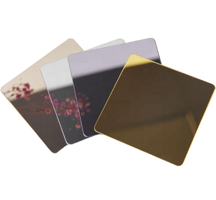 Durable élégant 316 plaque en acier inoxydable laminé à chaud miroir poli comme finition